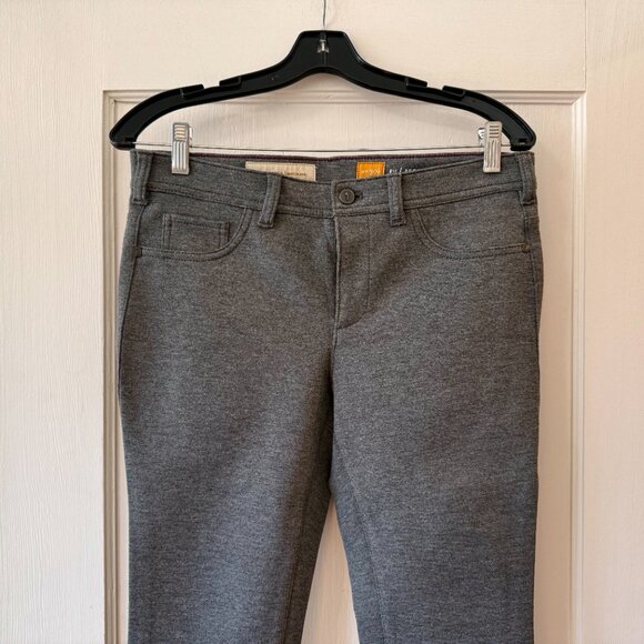 Anthropologie | Pilcro Serif Ponte Leggings in Heather Gray - Picture 3 of 11